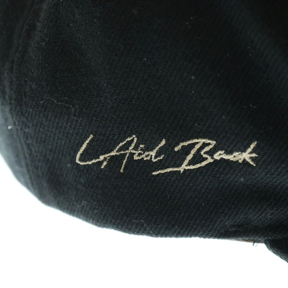 Laid Back(レイドバック) LB Logo Baseball Cap ロゴ ベースボールキャップ 帽子 ブラック