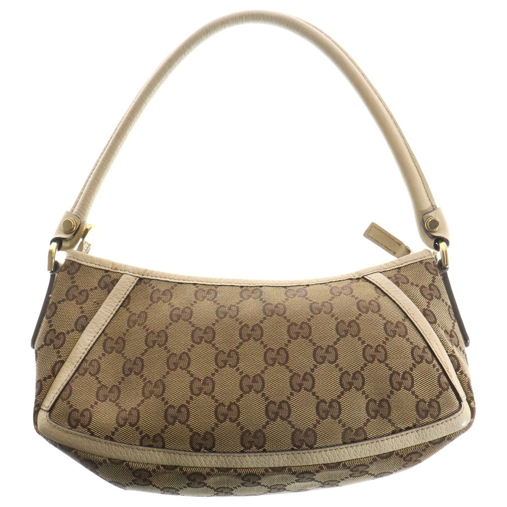 GUCCI(グッチ) アビー GGキャンバス ハンドバッグ ベージュ 130939