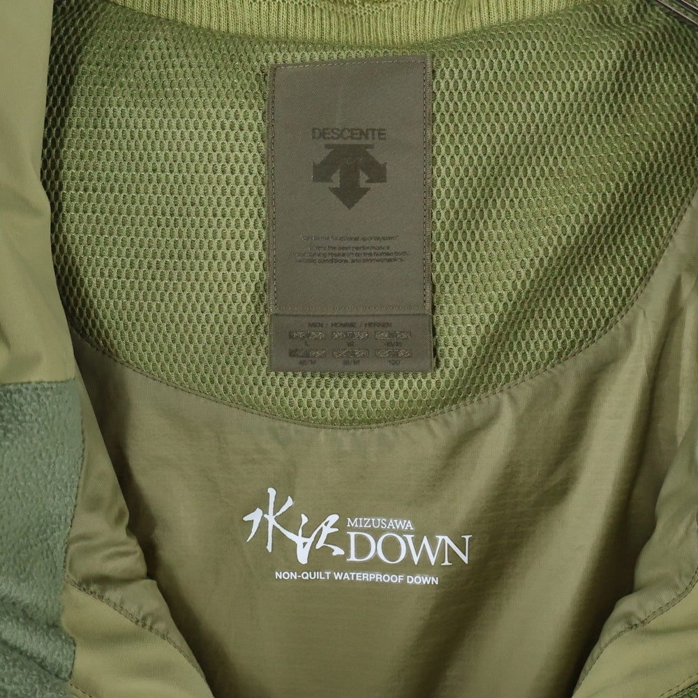 DESCENTE ALLTERRAIN(デサントオルテライン) 19AW MIZUSAWA DOWN JACKET 水沢ダウンジャケット カーキ DAMOGK30U