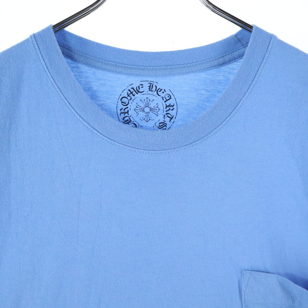 CHROME HEARTS(クロムハーツ) MIAMI Limited Horseshoe Tee マイアミ限定 ホースシュー クルーネック半袖Tシャツカットソー ブルー