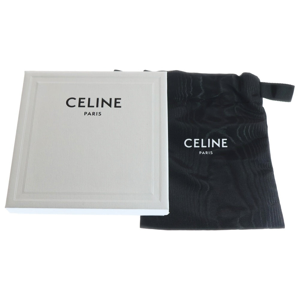 CELINE(セリーヌ) トリオンフキャンバス チェーン付 ジップアラウンドコインケース カードケース レディース ホワイト
