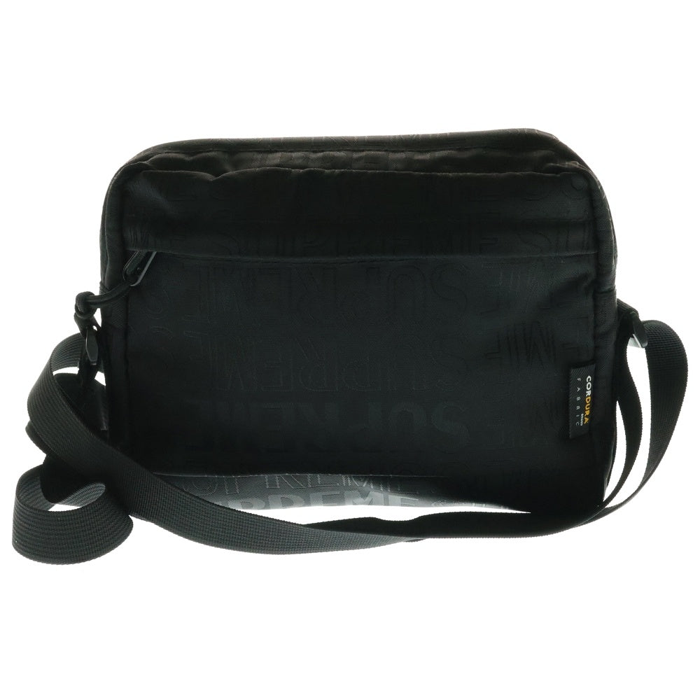 SUPREME(シュプリーム) 19SS Shoulder Bag ボックスロゴナイロンショルダーバッグ ブラック