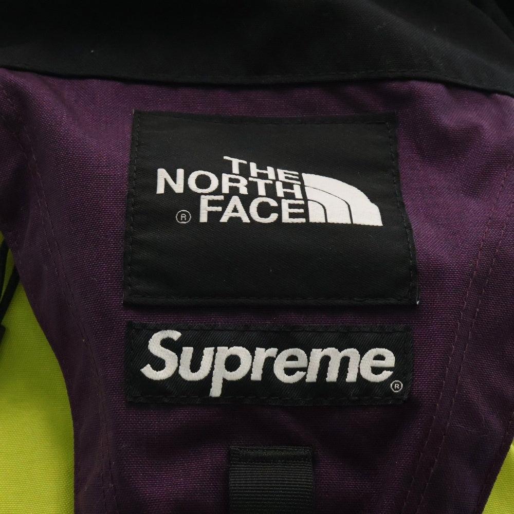SUPREME(シュプリーム) 18AW ×THE NORTH FACE Expedition Back Pack ザノースフェイス エクスペディションバックパック リュック ブラック/パープル/イエロー NF0A3SE6