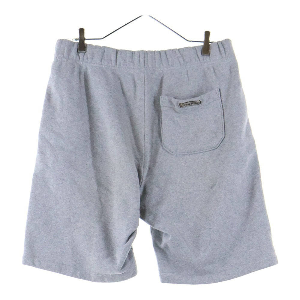 CHROME HEARTS(クロムハーツ) GRP Y NOT 3 Cemetery Cross Patch Sweat Shorts ワイノット 3セメタリークロスパッチショートパンツ ショーツ グレー