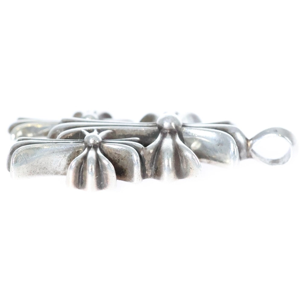CHROME HEARTS(クロムハーツ) 3 CH CRS SML トリプルCHクロス スモール ペンダントトップ シルバー BCA201