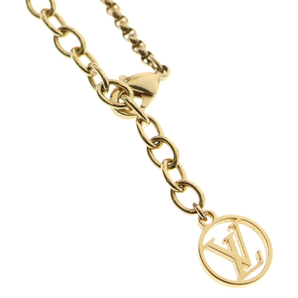 LOUIS VUITTON(ルイヴィトン) コリエ ルイーズバイナイト チェーンネックレス ゴールド M00759