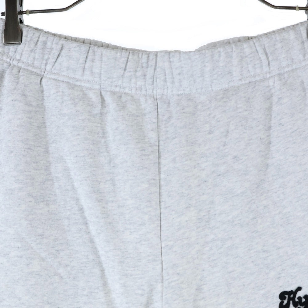 HYSTERIC GLAMOUR(ヒステリックグラマー) 23AW × WIND AND SEA SWEAT PANTS WDS-C-HYS-24-Q2-09 フロントロゴ刺繍 スウェットパンツ