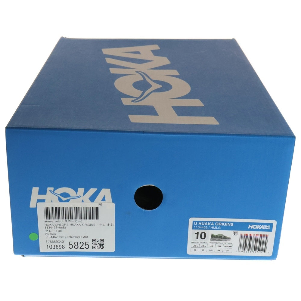 HOKA ONE ONE(ホカオネオネ) HUAKA ORIGINS 113442 フアカ オリジンズ ローカットスニーカー ランニングシューズ グレー US10/28cm