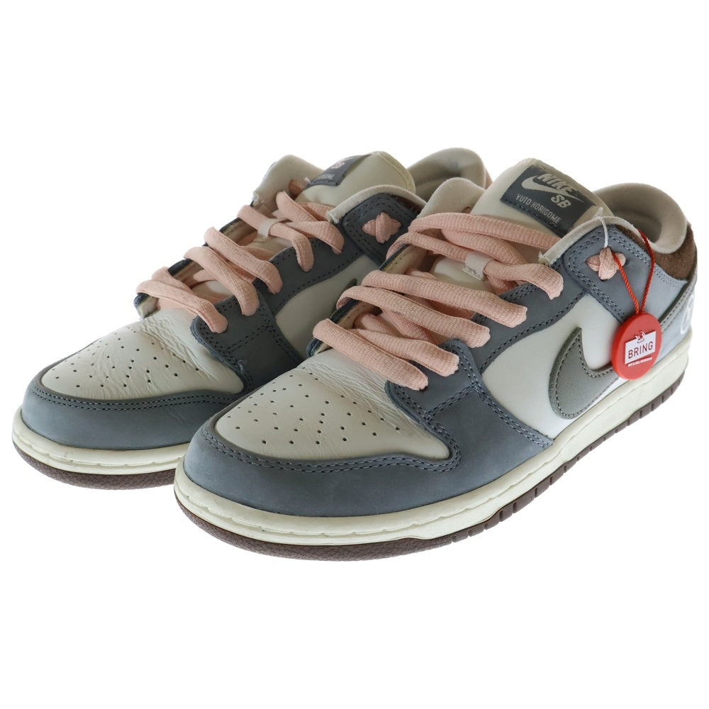 NIKE(ナイキ) ×YUTO HORIGOME DUNK LOW PRO FQ1180-001 堀米 雄斗 ダンク プロ ローカットスニーカー グレー/ホワイト US8.5/26.5cm