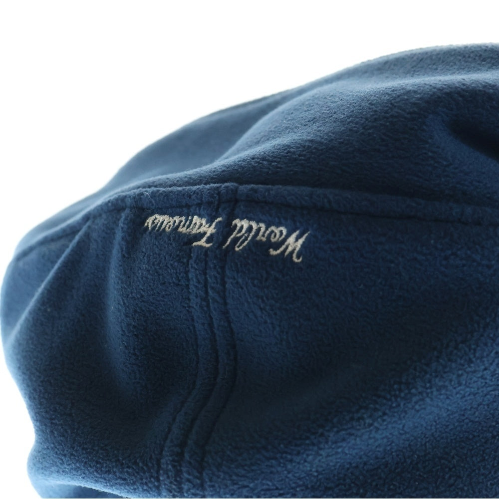 NIKE(ナイキ) 17AW ×NEW ERA Ear Flap Polartec イヤーフラップ ボックスロゴ ニューエラキャップ ポーラテック 帽子 ブルー