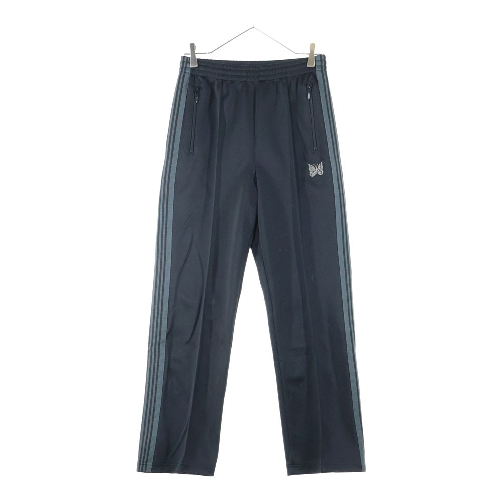 Needles(ニードルス) 23SS STUDIOUS別注 ストレートトラックパンツ ブラック QV1614