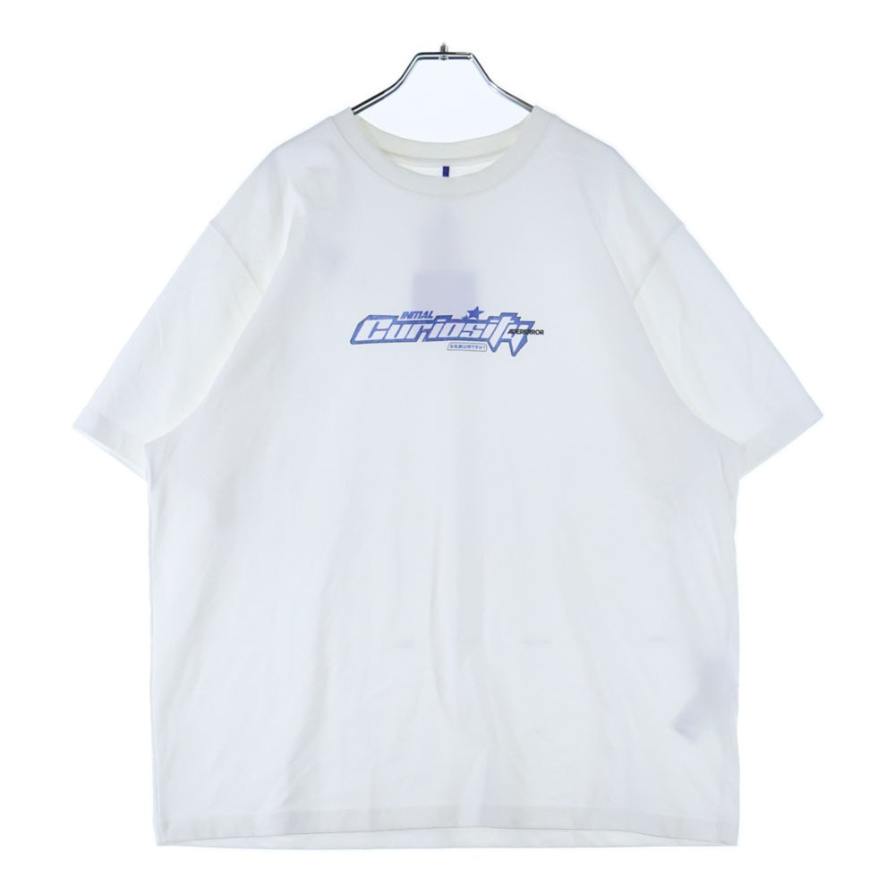 ADER ERROR(アーダーエラー) 梅田阪急限定 プリントクルーネックTシャツ半袖カットソー ホワイト BO05FYTS0105OW