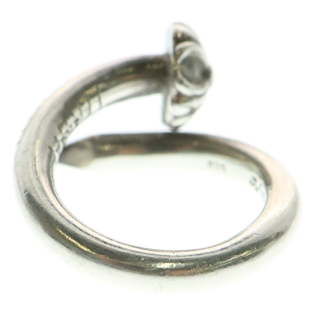 CHROME HEARTS(クロムハーツ) NAIL CRSBALL ネイル クロスボール リング シルバー BCA349