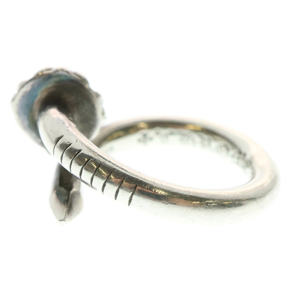 CHROME HEARTS(クロムハーツ) NAIL CRSBALL ネイル クロスボール リング シルバー BCA349