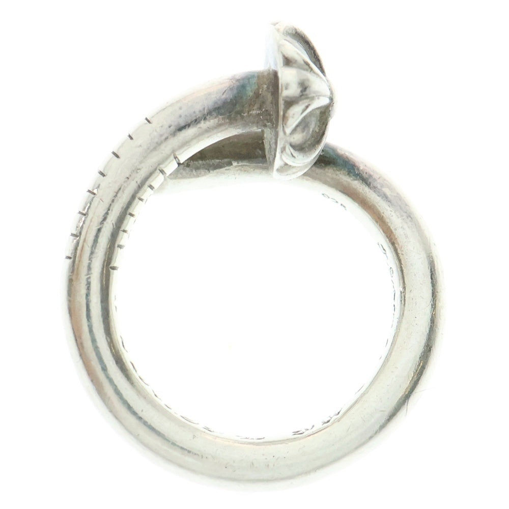 CHROME HEARTS(クロムハーツ) NAIL CRSBALL ネイル クロスボール リング シルバー BCA349
