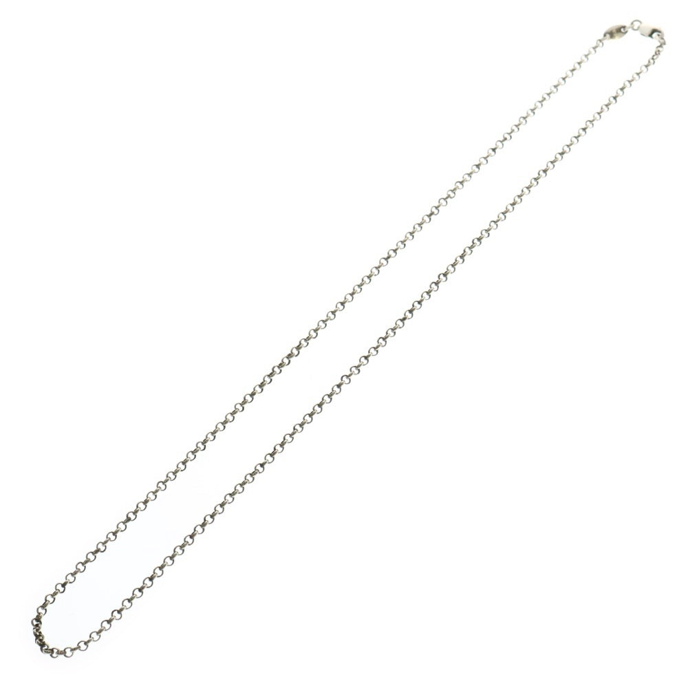 CHROME HEARTS(クロムハーツ) NECKCHAIN R18 ロールチェーンネックレス 18inch シルバー BCA083