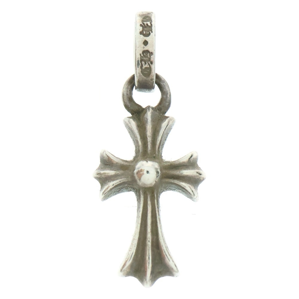 CHROME HEARTS(クロムハーツ) CRS BBYFAT P DMND ベイビーファットクロス PAVEダイヤ ペンダントトップ シルバー BCA234