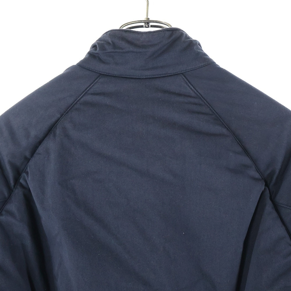 BALENCIAGA(バレンシアガ) NAVY BLUE Jacket with standing collar スタンディングカラー ジップアップ中綿ジャケット ネイビー 681426 TBP01