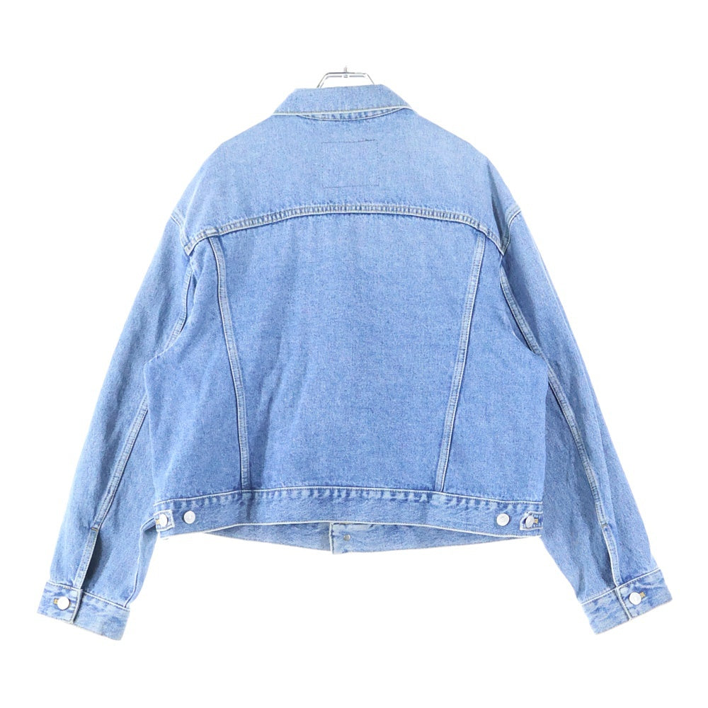 BALENCIAGA(バレンシアガ) 16AW 再構築スウイングデニムジャケット ブルー 446443 TSB06