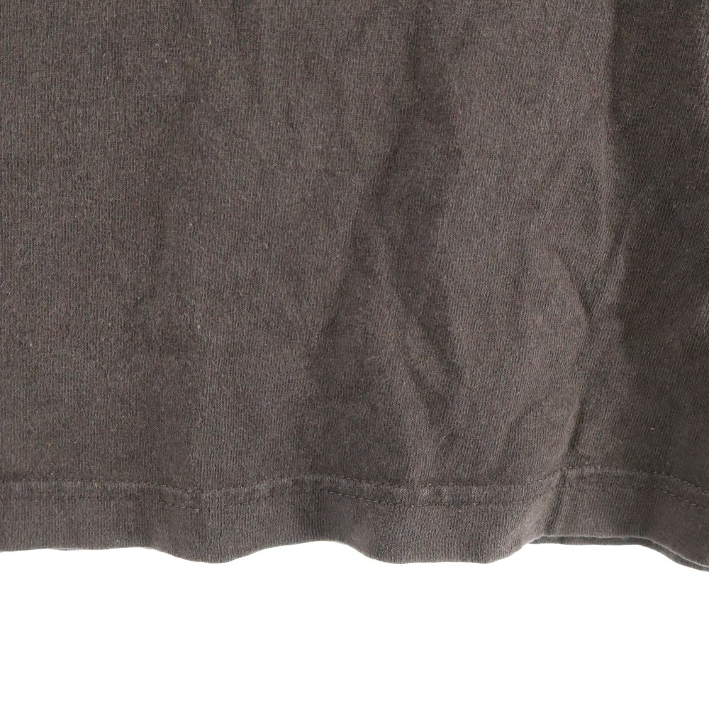 CARHARTT(カーハート) フロントワンポイントロゴ刺?ポケット クルーネック半袖Tシャツカットソー ブラウン