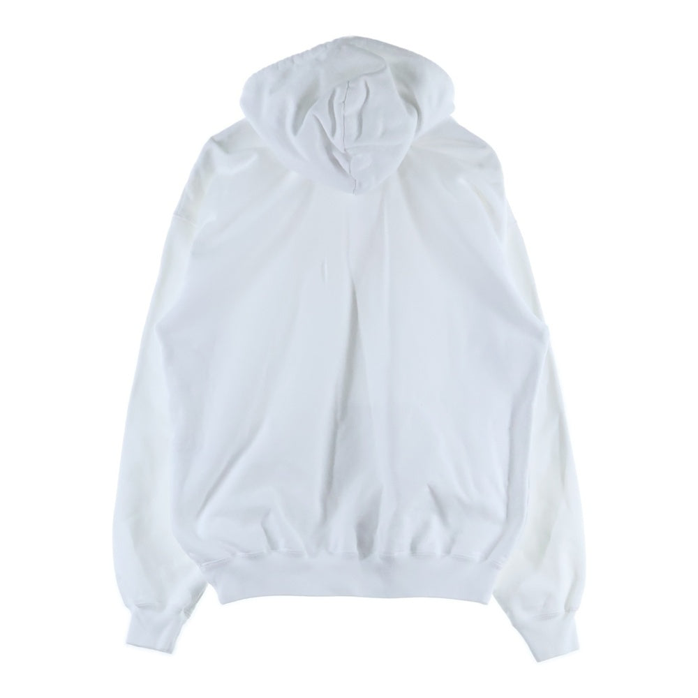 BALENCIAGA(バレンシアガ) 19AW Signature Logo Hoodie 583222 TFV64 シグネチャーロゴ プルオーバーパーカー フーディ ホワイト