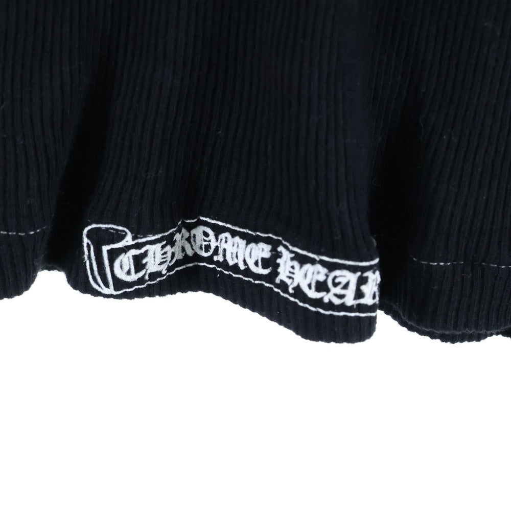 CHROME HEARTS(クロムハーツ) OLD FUCK YOU TANK TOP オールド ファックユー サイドロゴ タンクトップ ノースリーブ ブラック