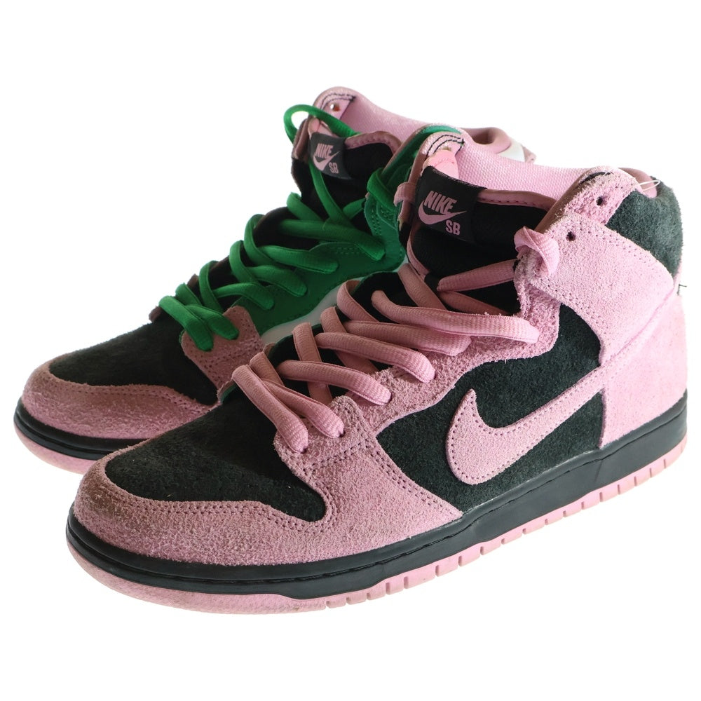 NIKE(ナイキ) DUNK HIGH PRO PRM INVERT CELTICS CU7349-001 インバートセルティックス ダンク ハイ カットスニーカー ブラック/ピンク US10/28cm