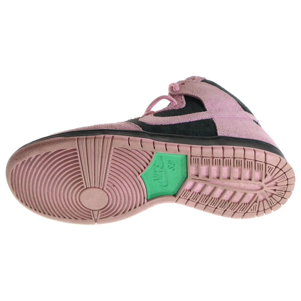 NIKE(ナイキ) DUNK HIGH PRO PRM INVERT CELTICS CU7349-001 インバートセルティックス ダンク ハイ カットスニーカー ブラック/ピンク US10/28cm