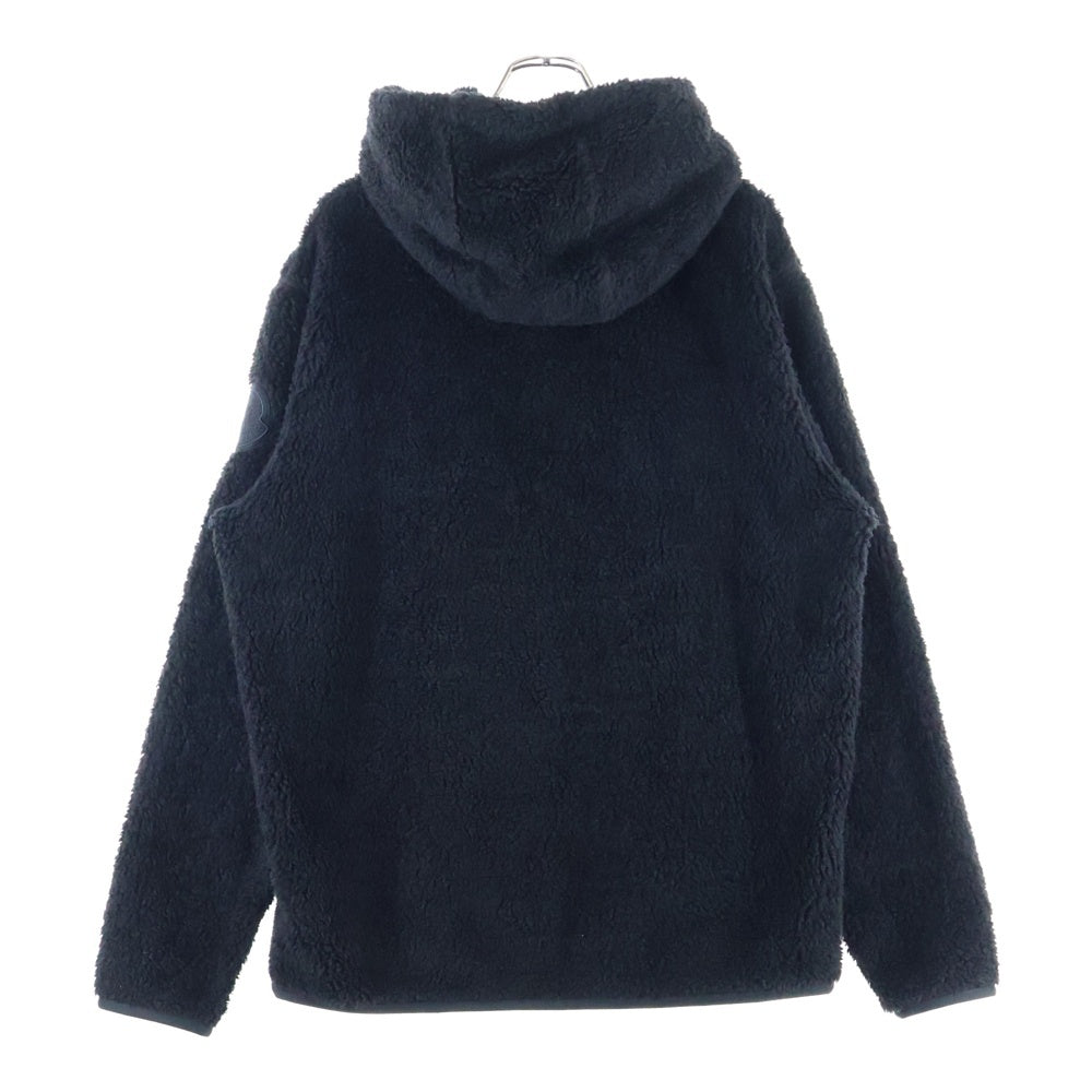 MONCLER GINIUS(モンクレール ジーニアス) MAGLIA E20918031100 809FH ボア フリース パーカー フーディ ブラック