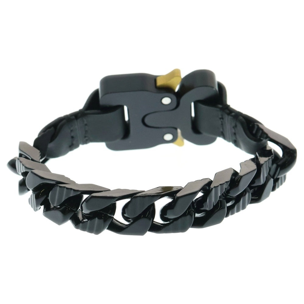 MONCLER(モンクレール) BRACELET 1017‐ALYX-9SM メタル ロゴ ブレスレット ブラック