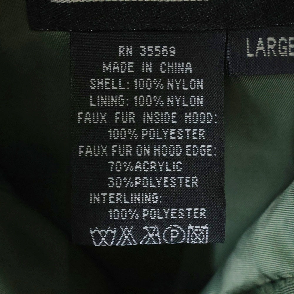 AVIREX(アヴィレックス) N-2B Flight Jacket 1625-573-8335 フライトジャケット ファーフード ミリタリージャケット グリーン