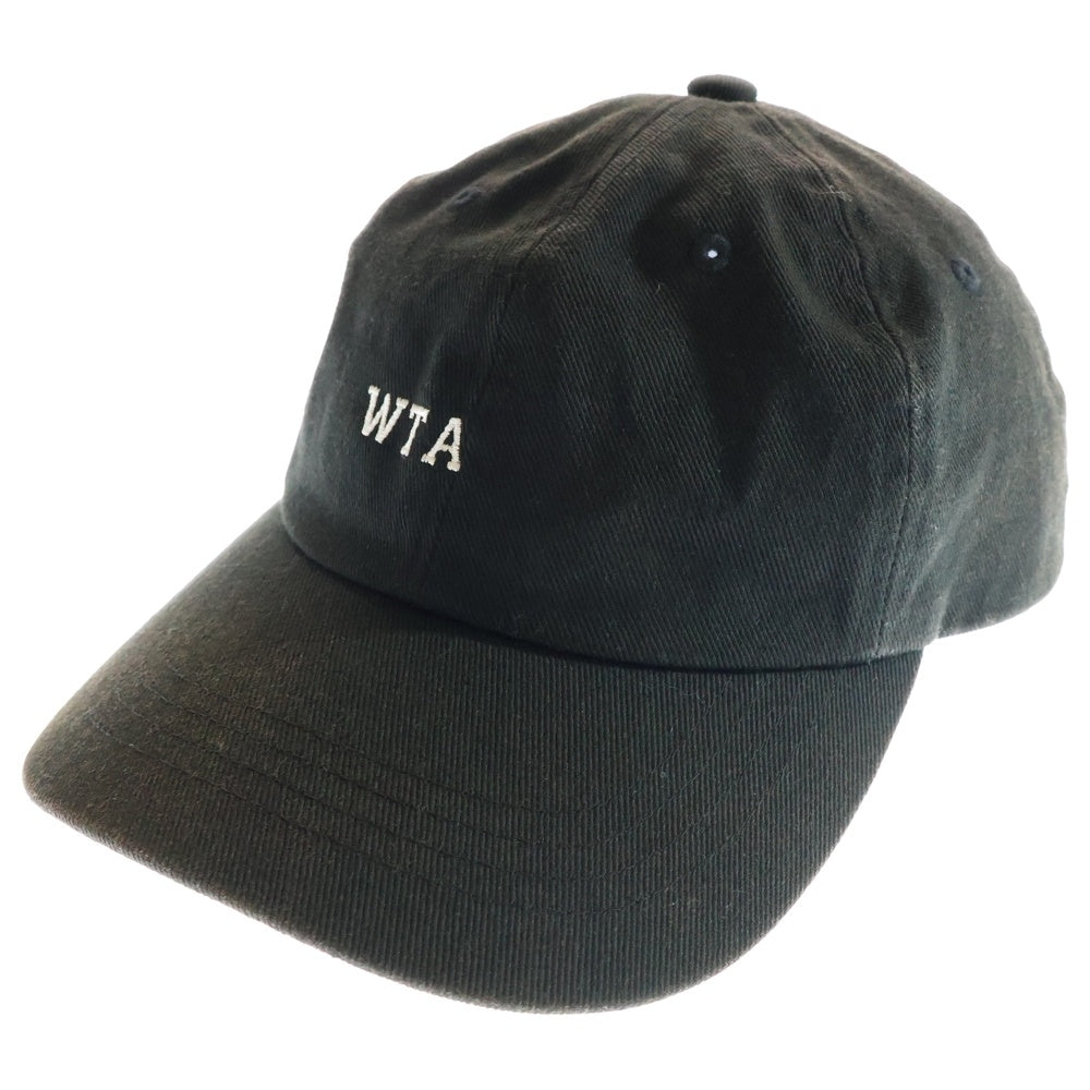 WTAPS(ダブルタップス) 23SS WTA Logo Cap 231HCDT-HT05 ロゴ キャップ 帽子 ブラック