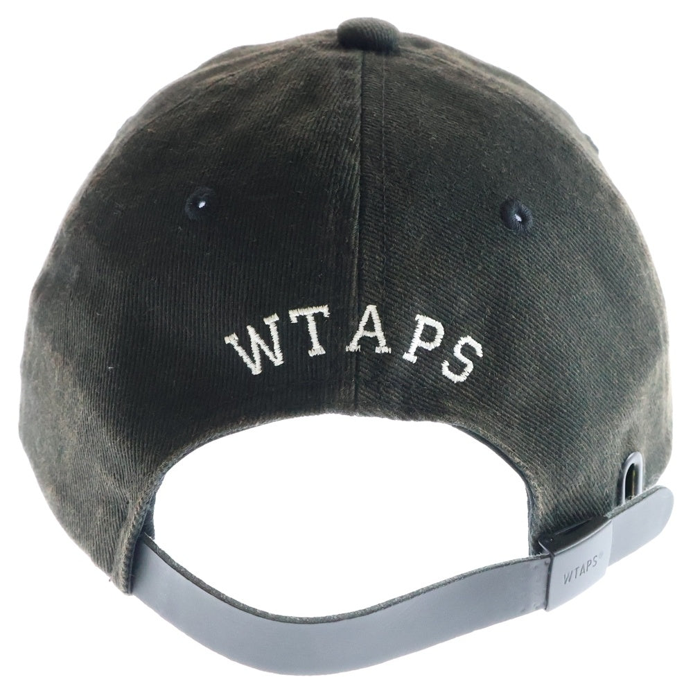WTAPS(ダブルタップス) 23SS WTA Logo Cap 231HCDT-HT05 ロゴ キャップ 帽子 ブラック