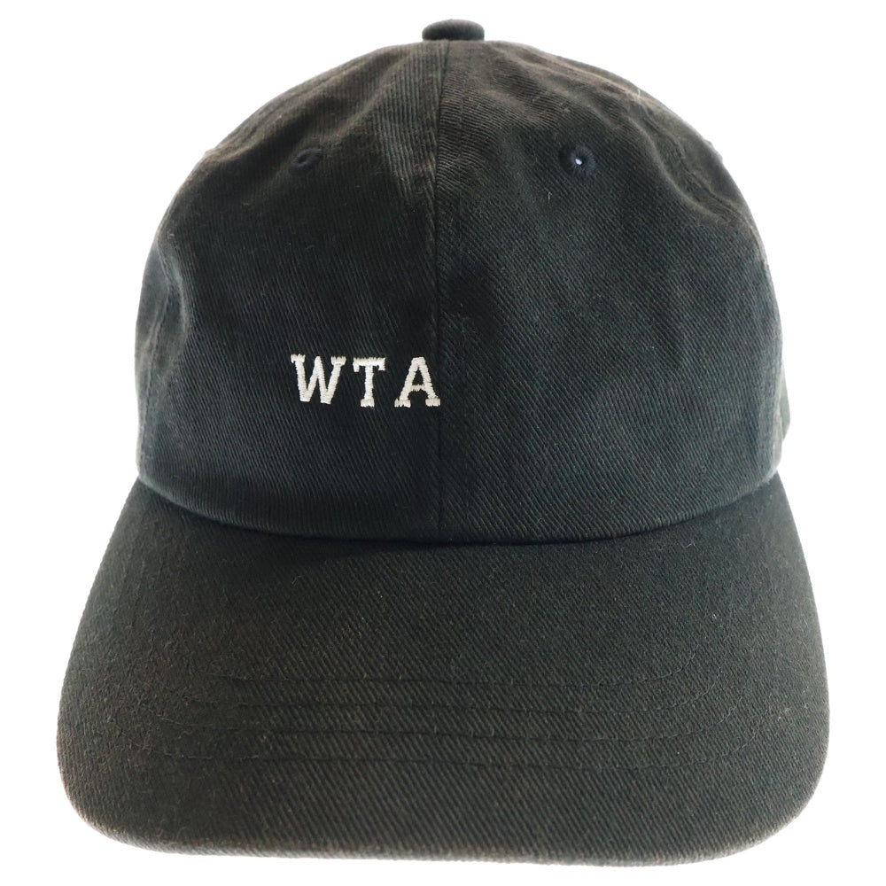 WTAPS(ダブルタップス) 23SS WTA Logo Cap 231HCDT-HT05 ロゴ キャップ 帽子 ブラック