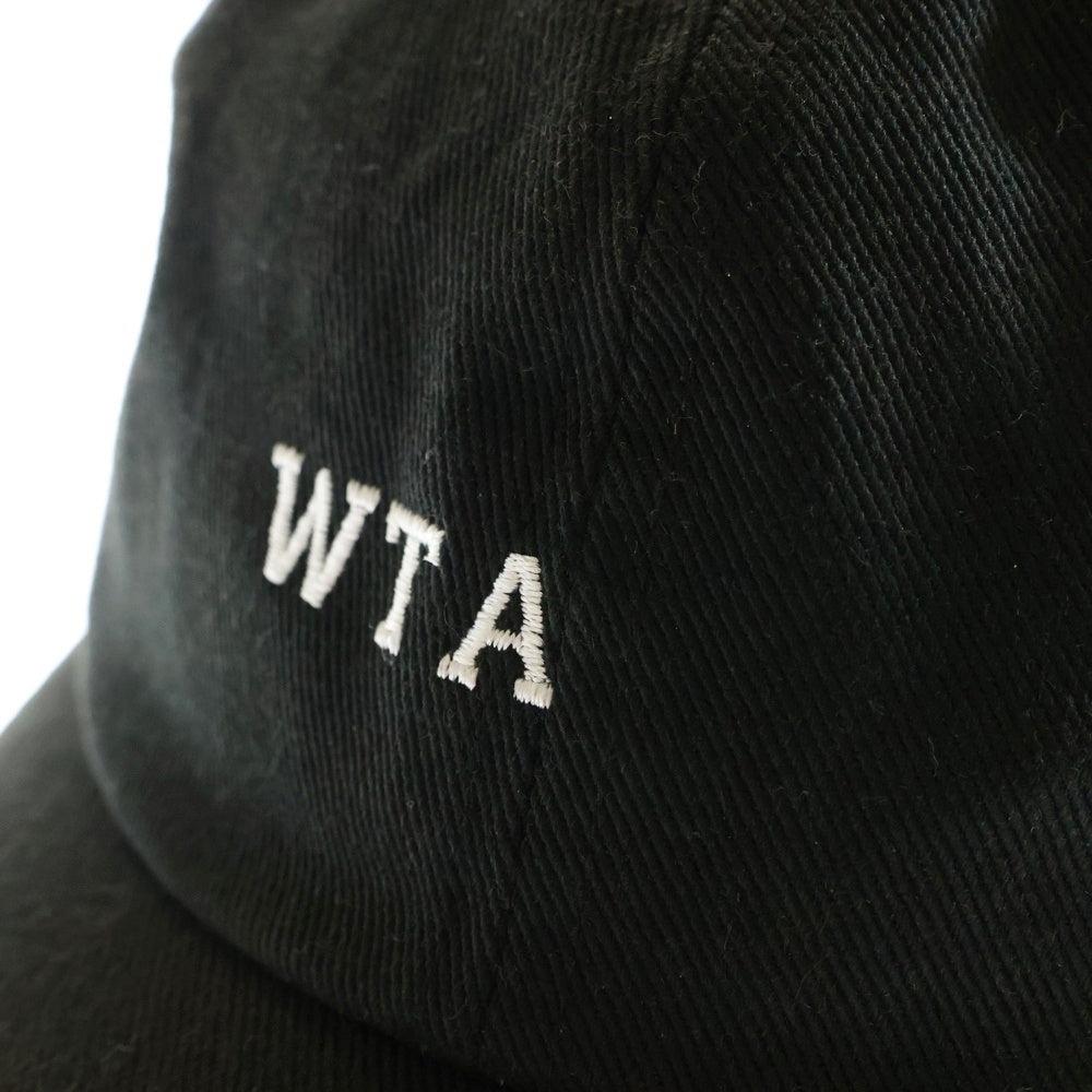 WTAPS(ダブルタップス) 23SS WTA Logo Cap 231HCDT-HT05 ロゴ キャップ 帽子 ブラック
