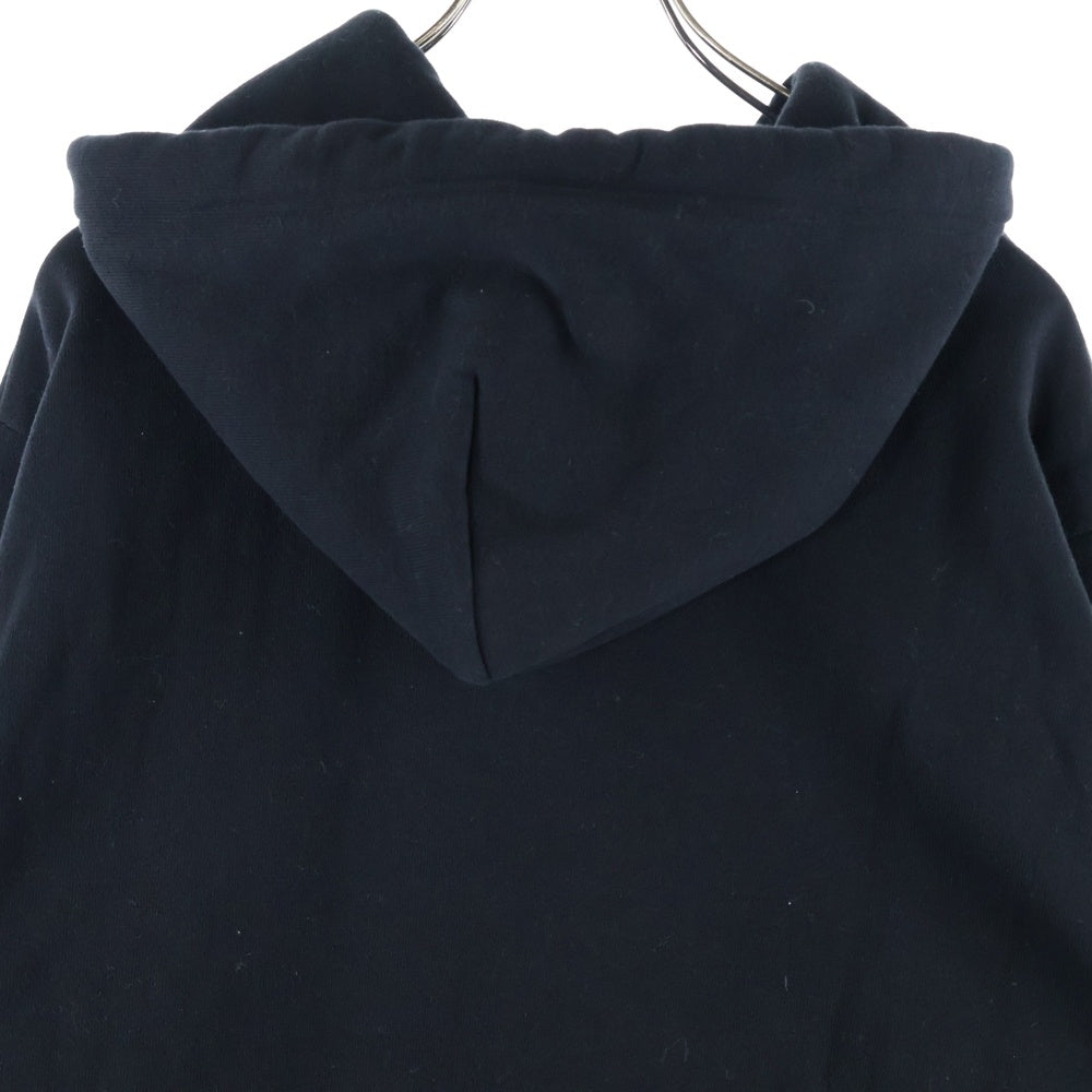 WTAPS(ダブルタップス) 24SS ACADEMY HOODY COLLEGE 241ATDT-CSM04 ロゴ プルオーバーパーカー フーディ ブラック