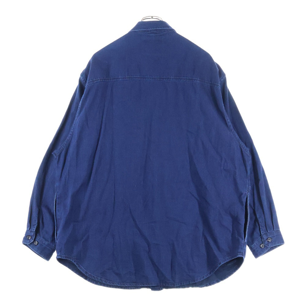 WTAPS(ダブルタップス) 23SS WCPO LS COTTON DENIM 231WVDT-SHM01 長袖デニムシャツジャケット インディゴ