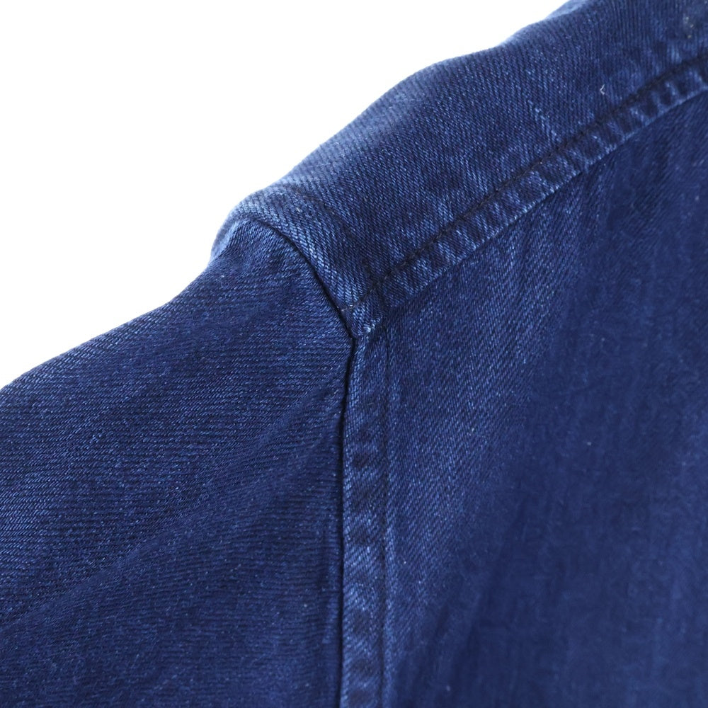 WTAPS(ダブルタップス) 23SS WCPO LS COTTON DENIM 231WVDT-SHM01 長袖デニムシャツジャケット インディゴ