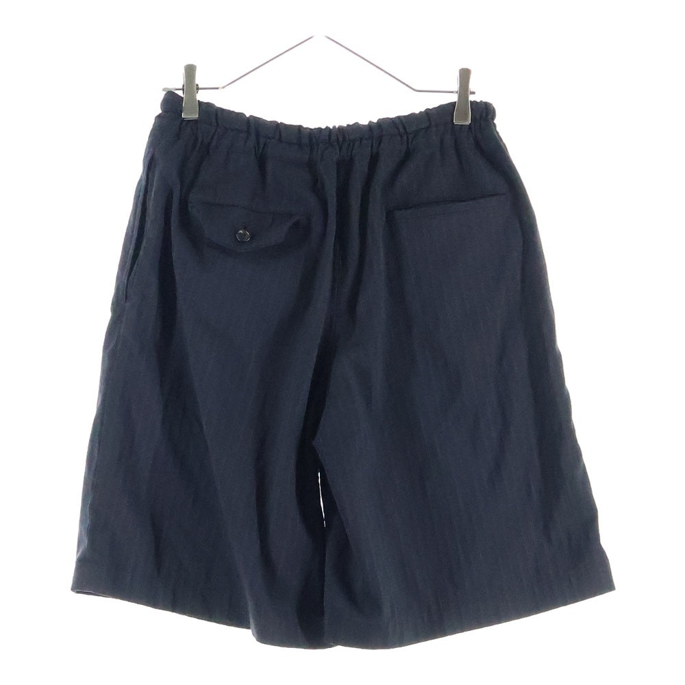 COMME des GARCONS HOMME DEUX(コムデギャルソン オムドゥ) ストライプショートパンツ ブラック DM-P030