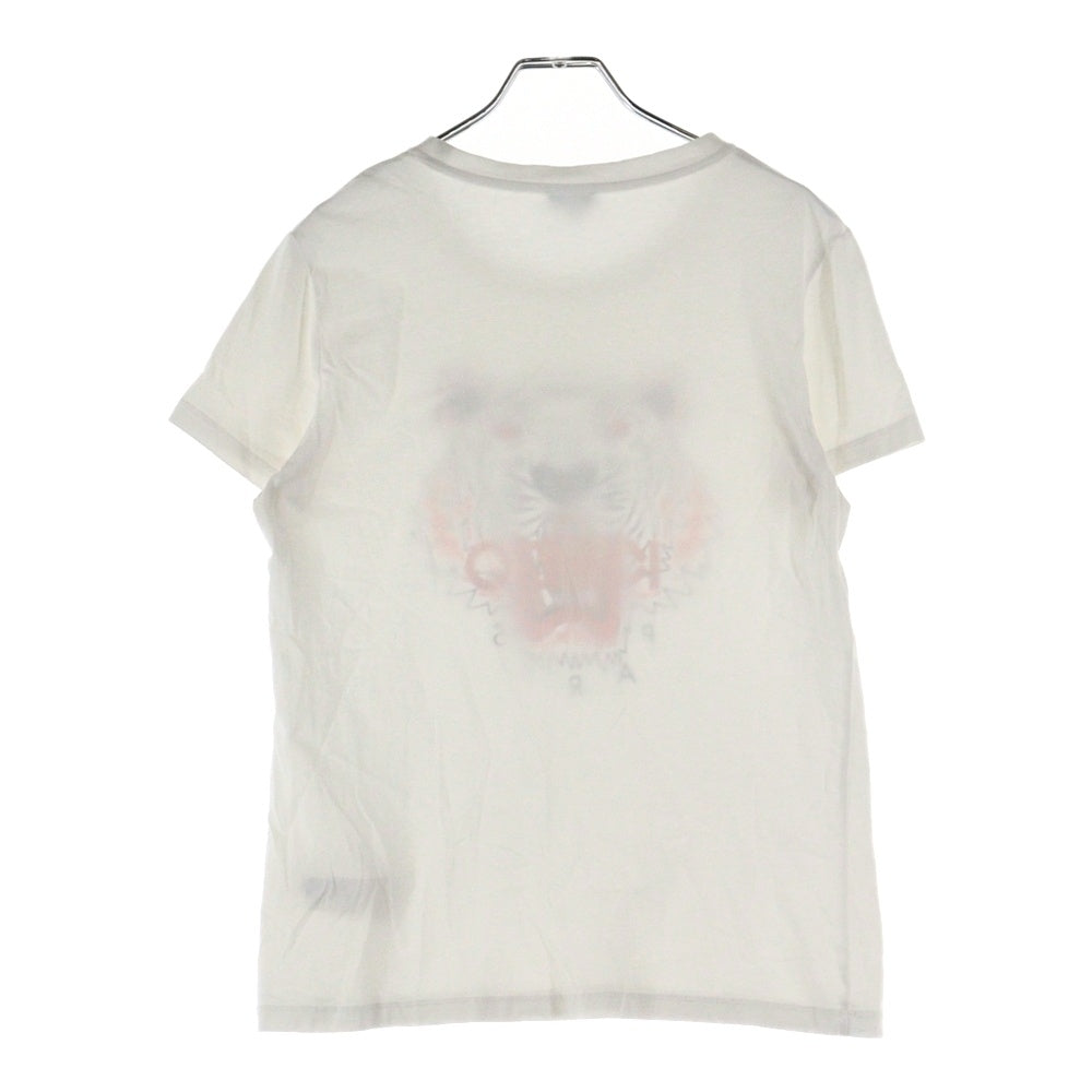 KENZO(ケンゾー) Front Logo S/S TEE F752TS7214YD ロゴ クルーネック半袖Tシャツカットソー ホワイト