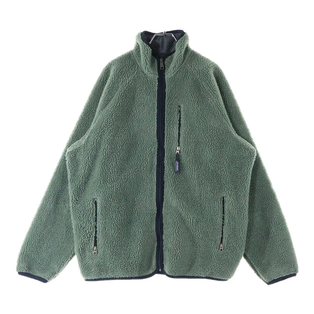 PATAGONIA(パタゴニア) 90s VINTAGE Retro Cardigan ヴィンテージ レトロカーディガン フリースジャケット ボアジャケット カーキ