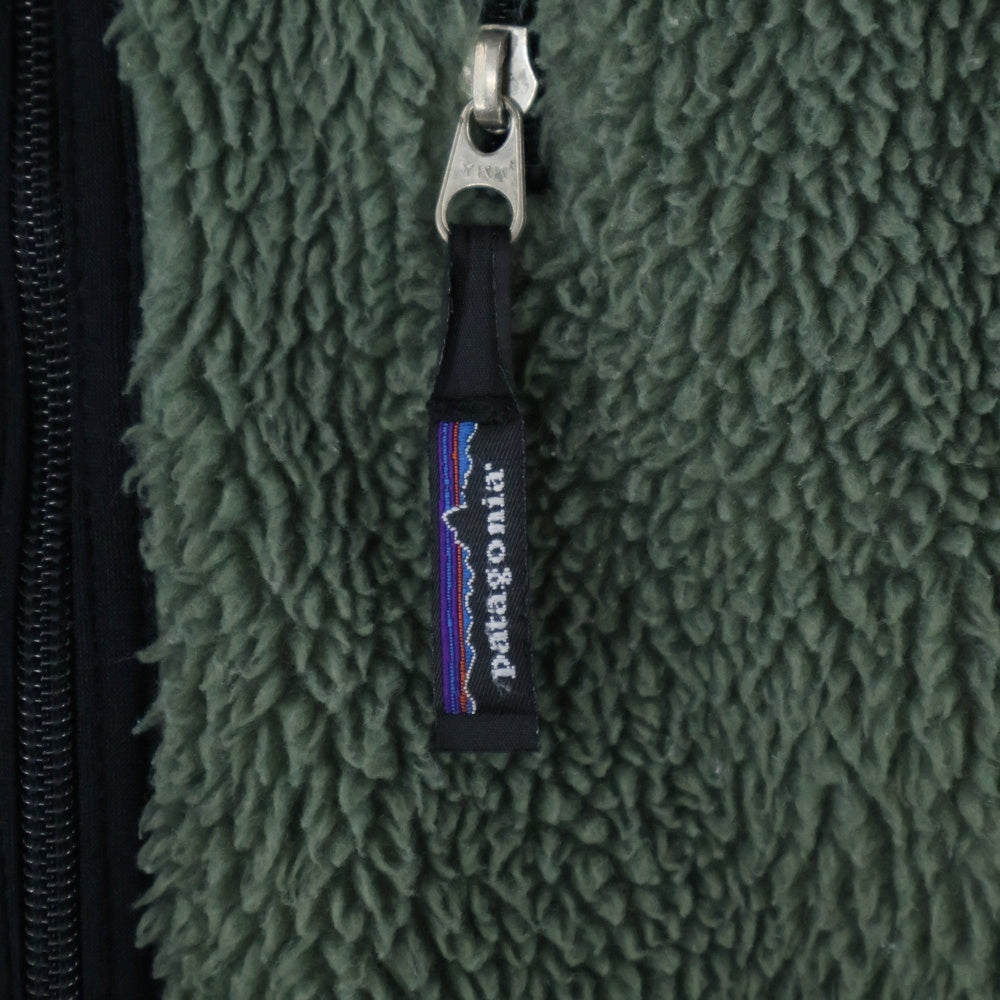 PATAGONIA(パタゴニア) 90s VINTAGE Retro Cardigan ヴィンテージ レトロカーディガン フリースジャケット ボアジャケット カーキ