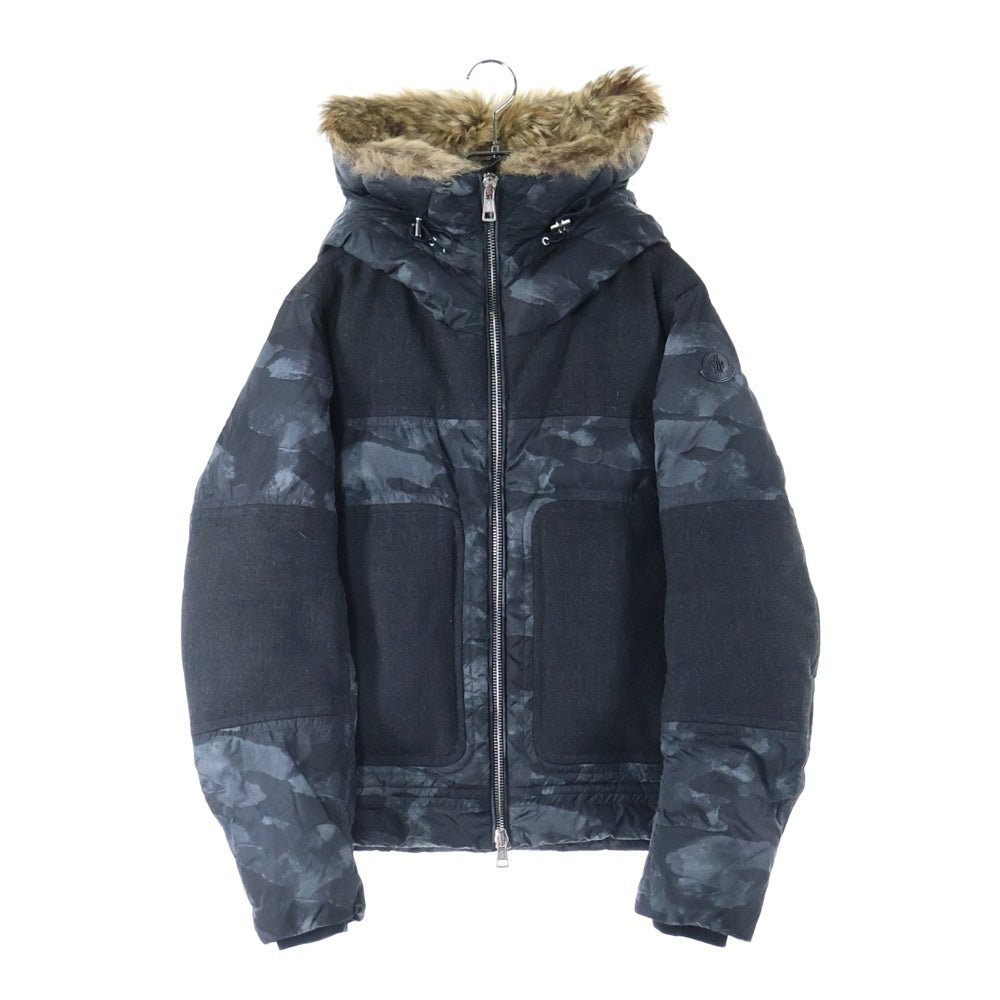 MONCLER(モンクレール) 15AW DEDION GIUBBOTTO デディオン ファー付きダウンジャケット ブラック A20914136025