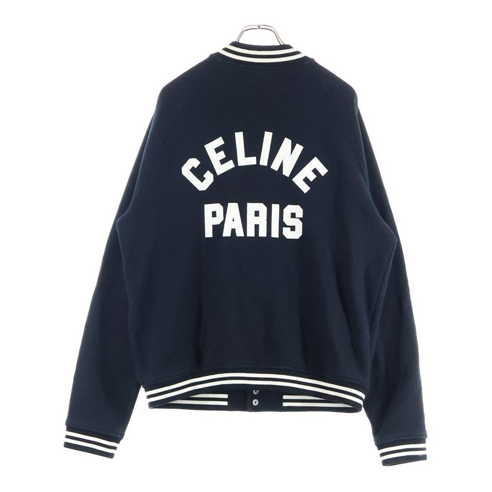 CELINE(セリーヌ) 22AW Teddy College Jacket 2Y29D345F テディカレッジジャケット ブルゾン ブラック