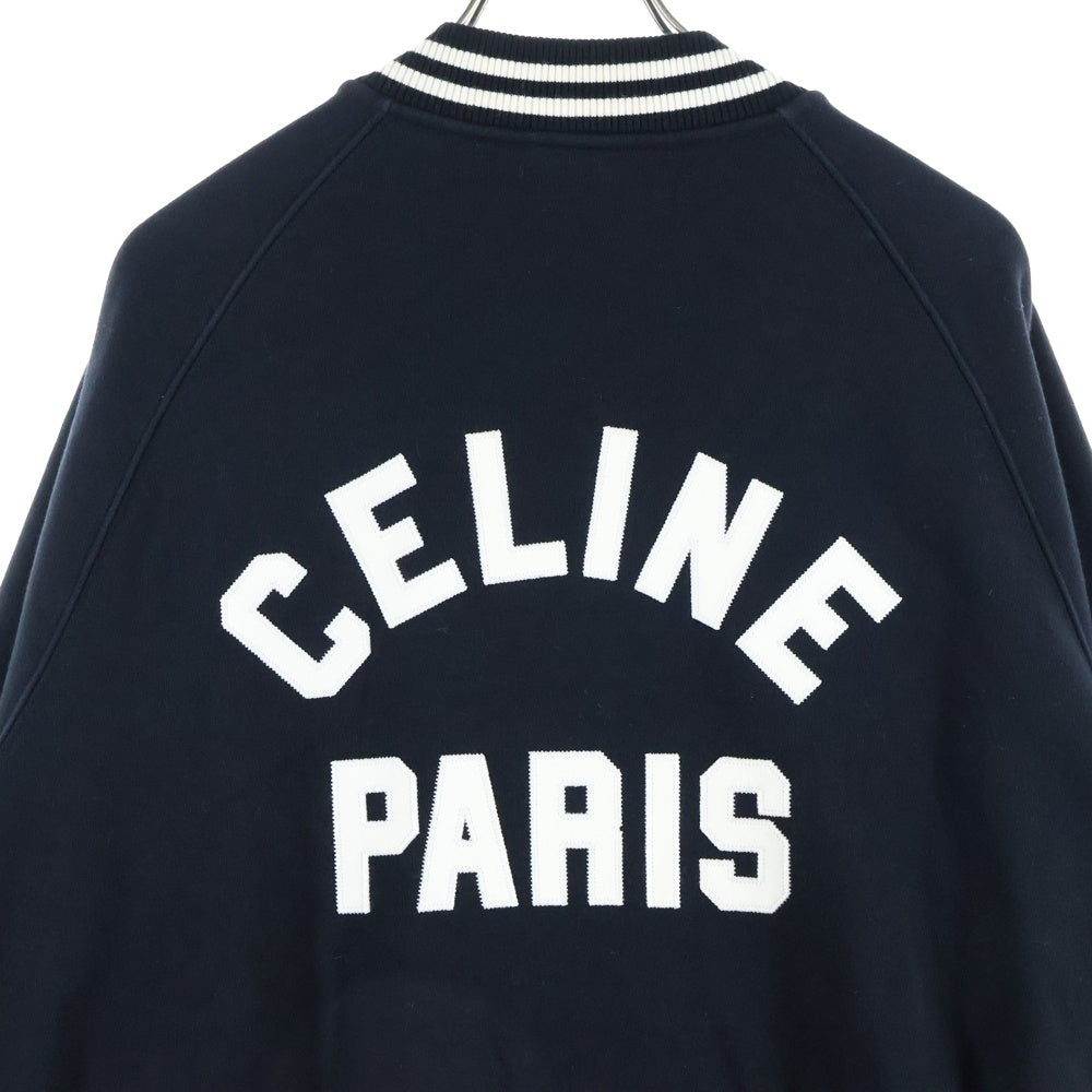CELINE(セリーヌ) 22AW Teddy College Jacket 2Y29D345F テディカレッジジャケット ブルゾン ブラック