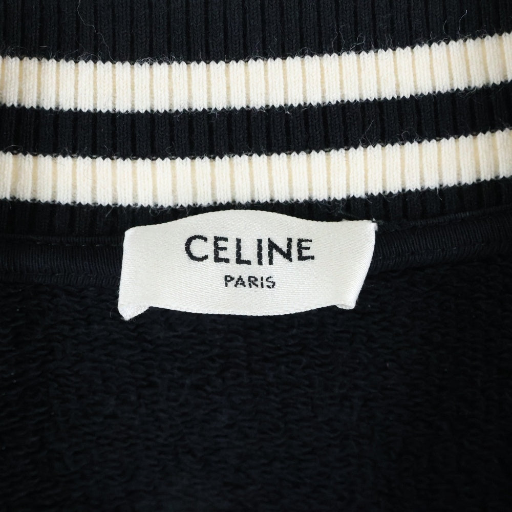 CELINE(セリーヌ) 22AW Teddy College Jacket 2Y29D345F テディカレッジジャケット ブルゾン ブラック