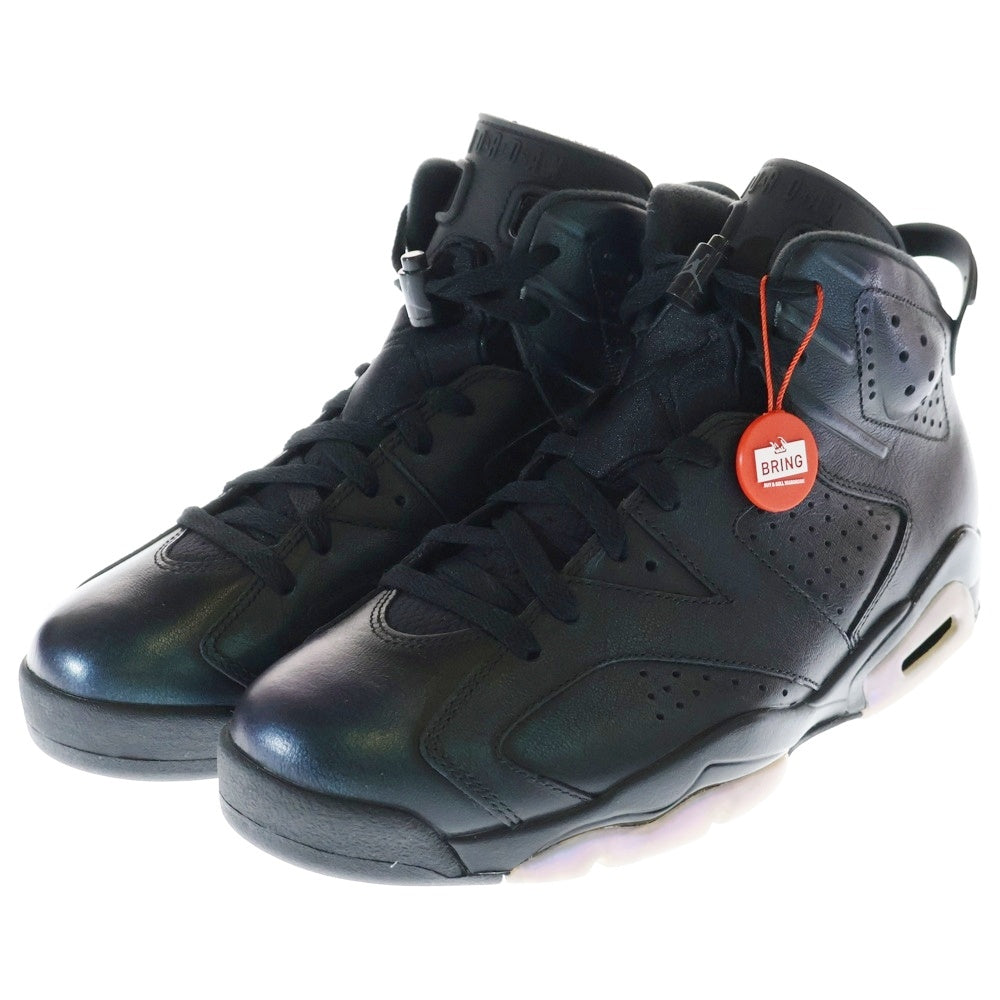 NIKE(ナイキ) AIR JORDAN 6 RETRO All Star 2017 Chameleon 907961-015 エアジョーダン6レトロオールスター ハイカットスニーカー シューズ ブラック US9.5/27.5cm