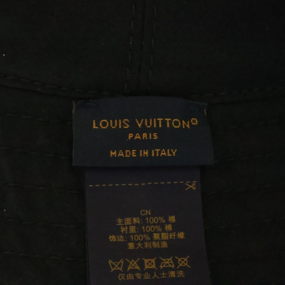 LOUIS VUITTON(ルイヴィトン) バケットハット・オンリー LV 帽子 ブラック M5059M
