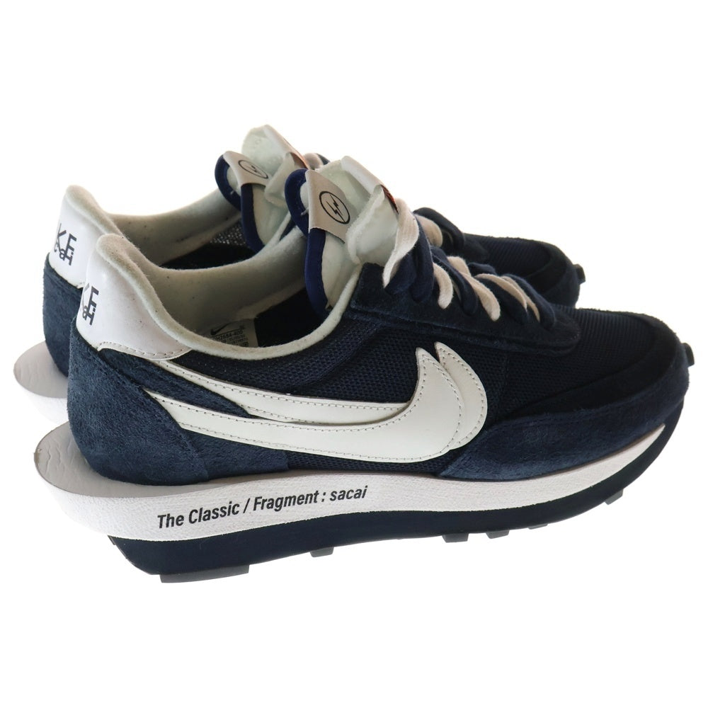 NIKE(ナイキ) ×Sacai ×FRAGMENT DESIGN LD WAFFLE DH2684-400 サカイ フラグメントデザイン ローカットスニーカー ネイビー US10/28cm