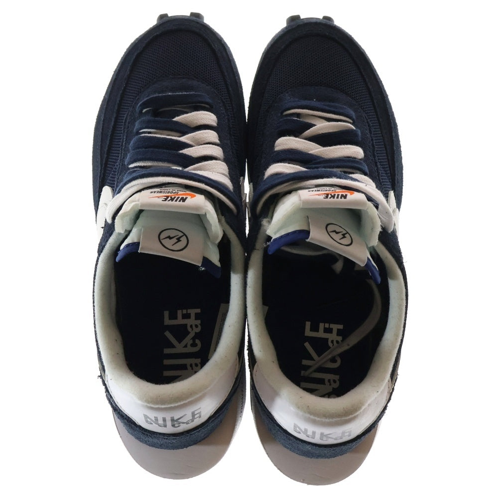 NIKE(ナイキ) ×Sacai ×FRAGMENT DESIGN LD WAFFLE DH2684-400 サカイ フラグメントデザイン ローカットスニーカー ネイビー US10/28cm